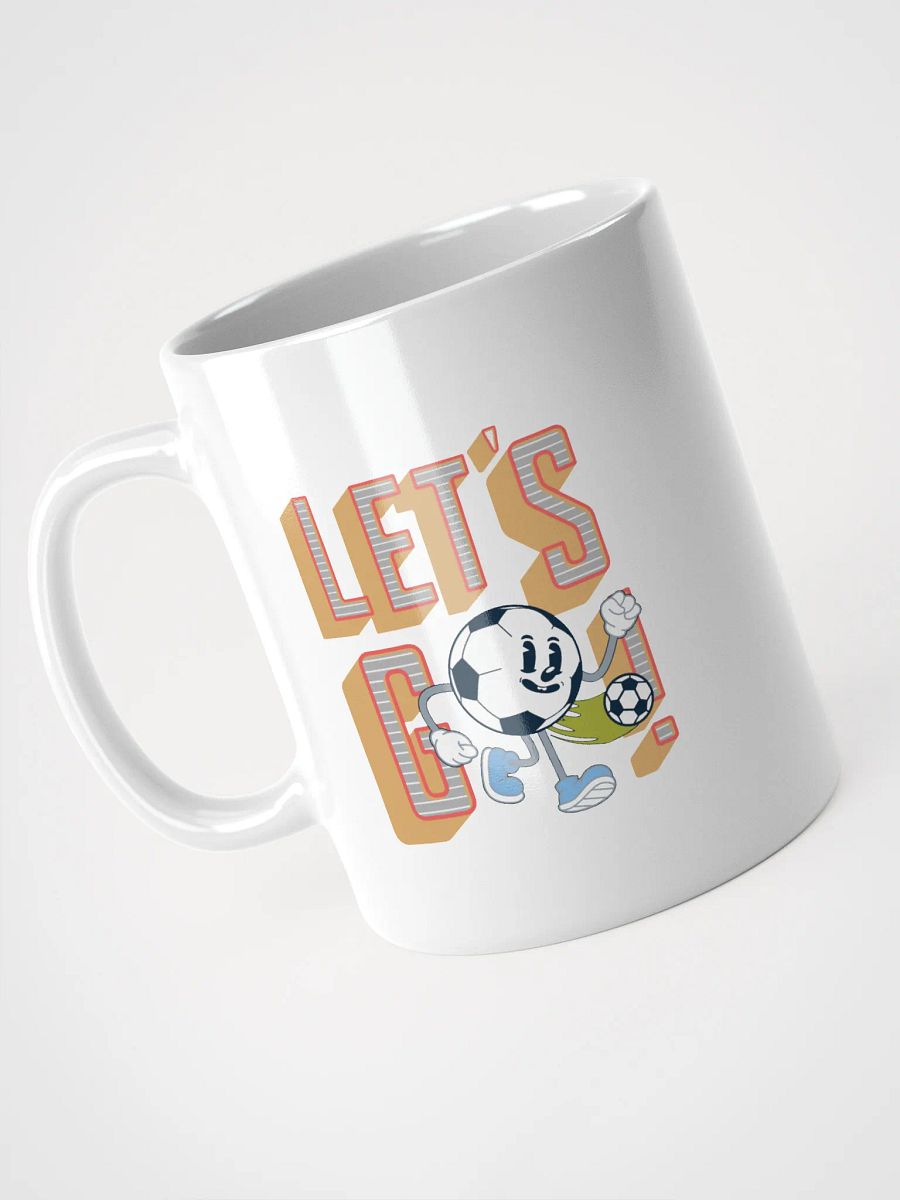Lets Go Mascot Soccer Ball Mug product image (2)