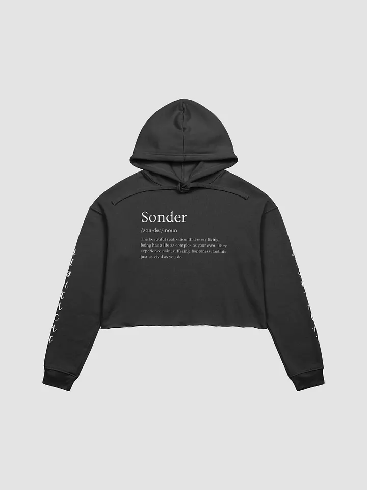 Lightacat "You Are Loved" Cropped Hoodie product image (2)