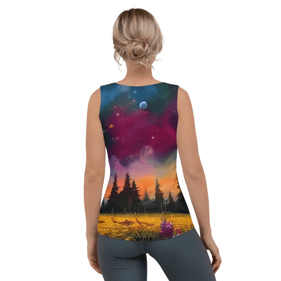 Cosmic Dreams All-Over Print Women's Tank Top product image (2)