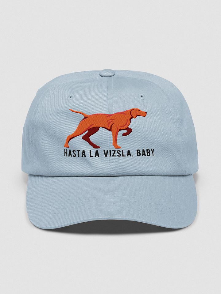 Hasta La Vizsla, Baby Classic Dad Hat(Embroidered) of a Vizsla product image (9)