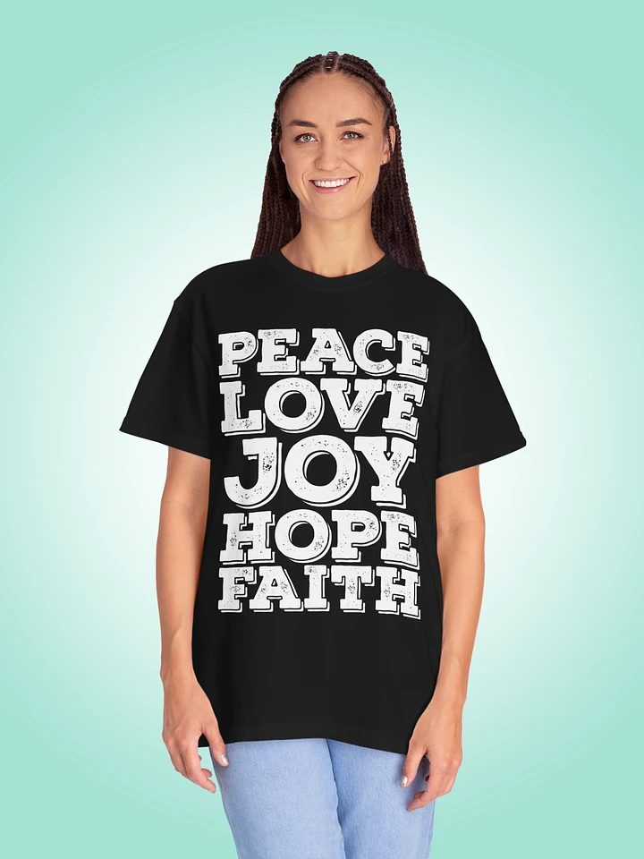 Peace Love Joy Hope Faith product image (1)