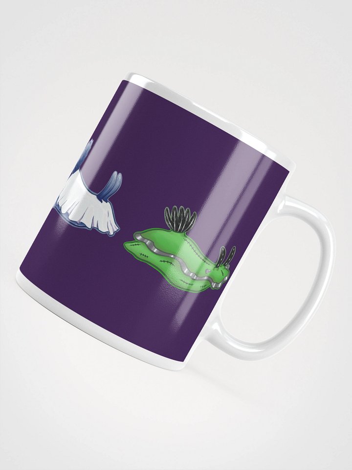 Spooky Scary Slug Time - Mug w/ Purple Background product image (2)