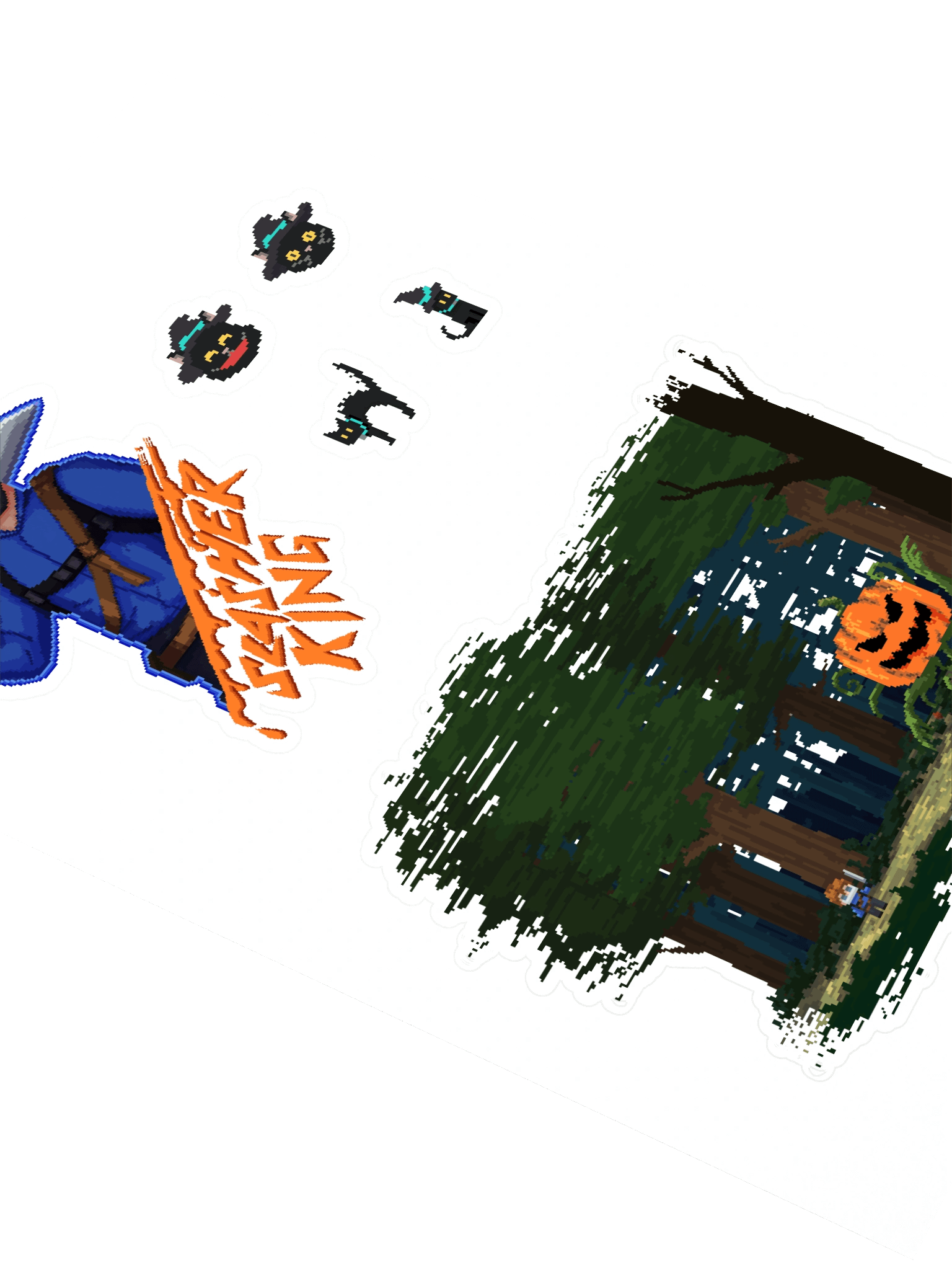 Slasher King Sticker Sheet product image (3)