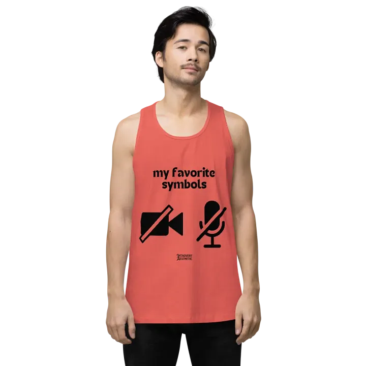 Introvert Symbols Comfort Tank Top product image (2)