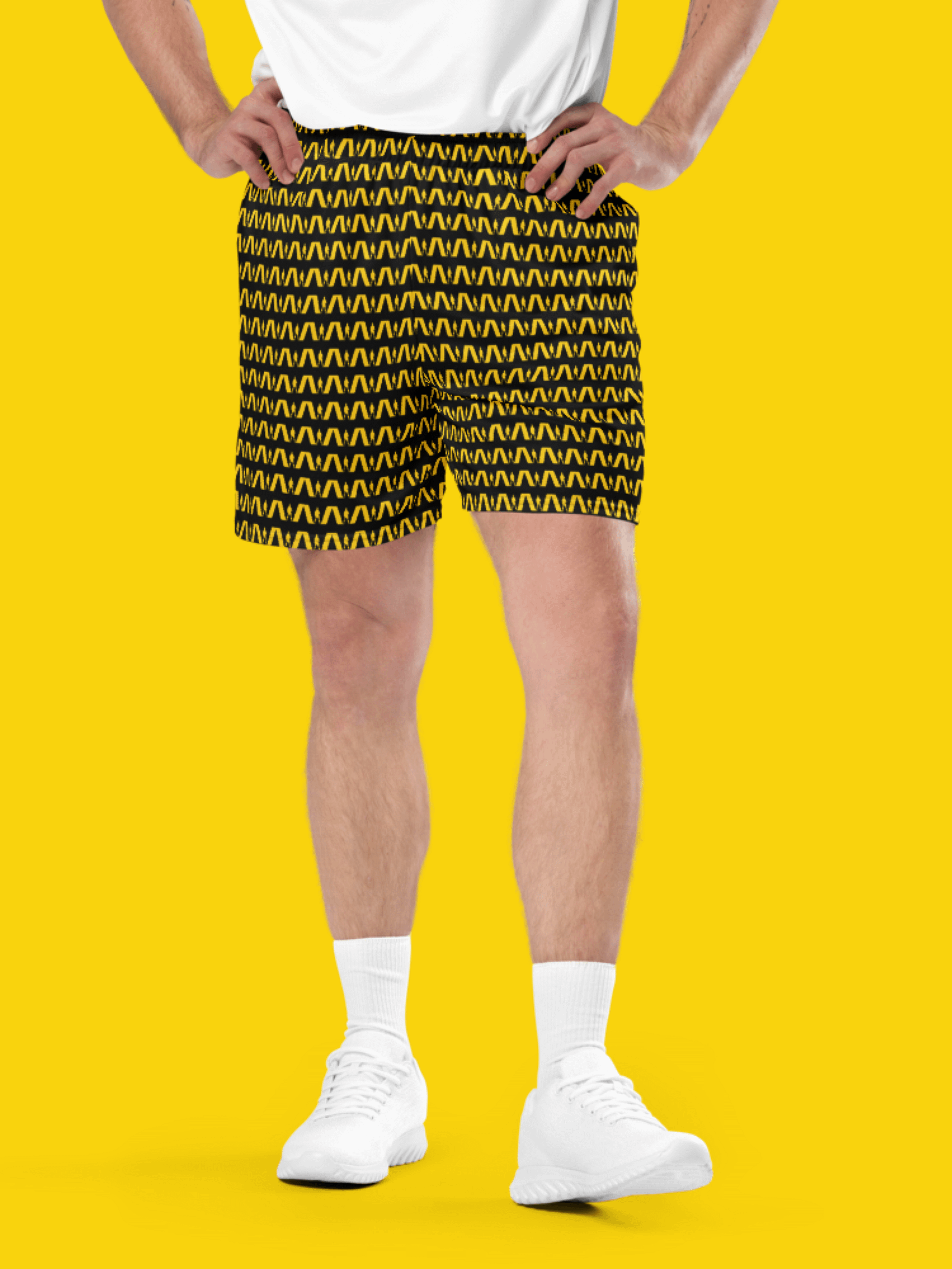 All-Over Print Recycled Unisex Mesh Shorts | WIL Style product image (1)