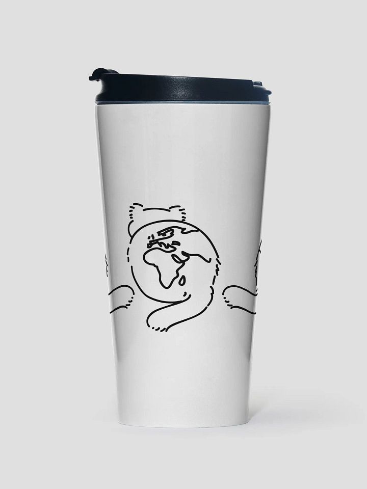 Planet Manul Trio - Steel Travel Mug product image (1)