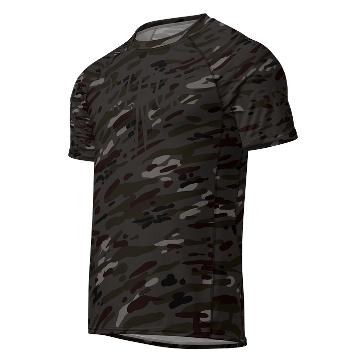 DRENGR Night Camo Short Rash Guard product image (1)