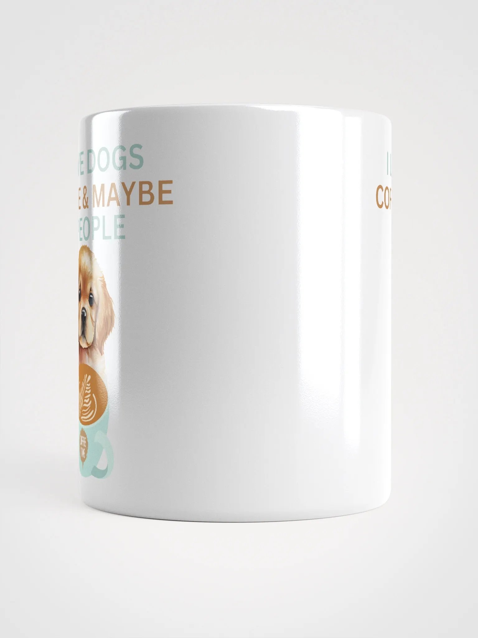 "I Love Dogs, Coffee & Maybe 3 People" Coffee Mug product image (13)