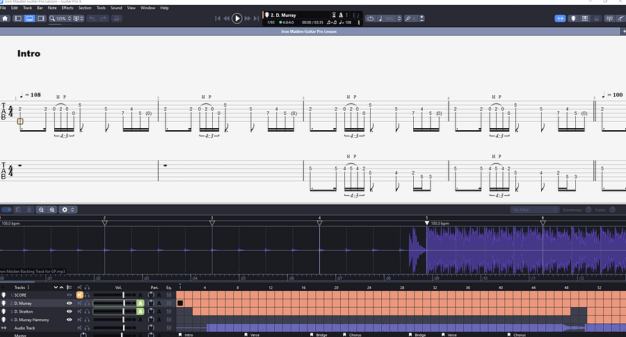 Iron Maiden PDF TAB + Backing Track MP3 product image (3)