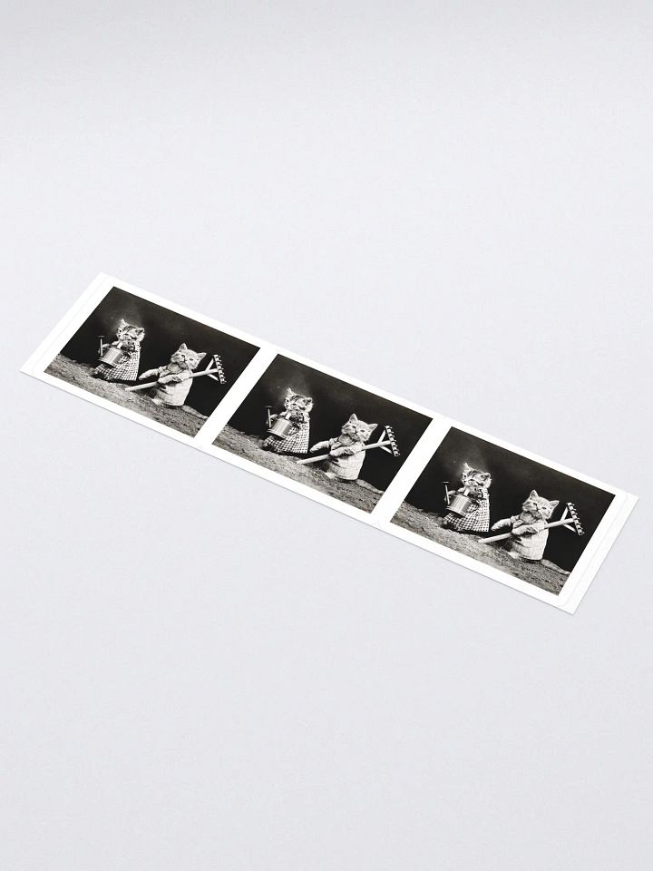 Purrfectly Farmy Kiss Cut Stickers product image (1)