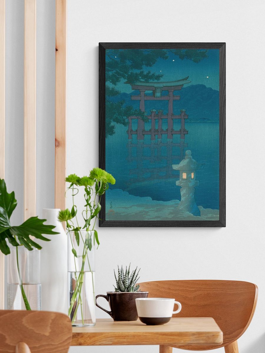 Starlit Night, Miyajima Shrine - Kawase Hasui product image (2)