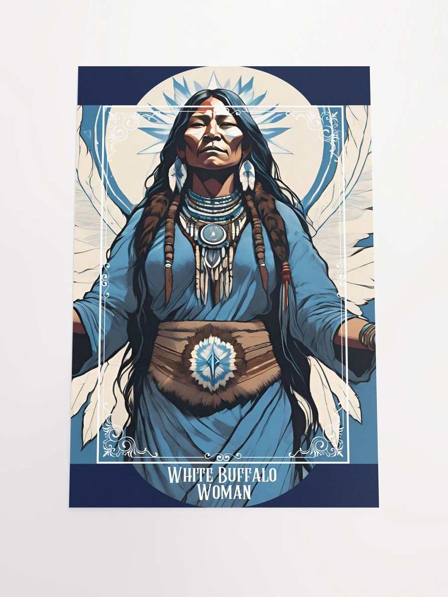 White Buffalo Calf Woman altar poster product image (1)