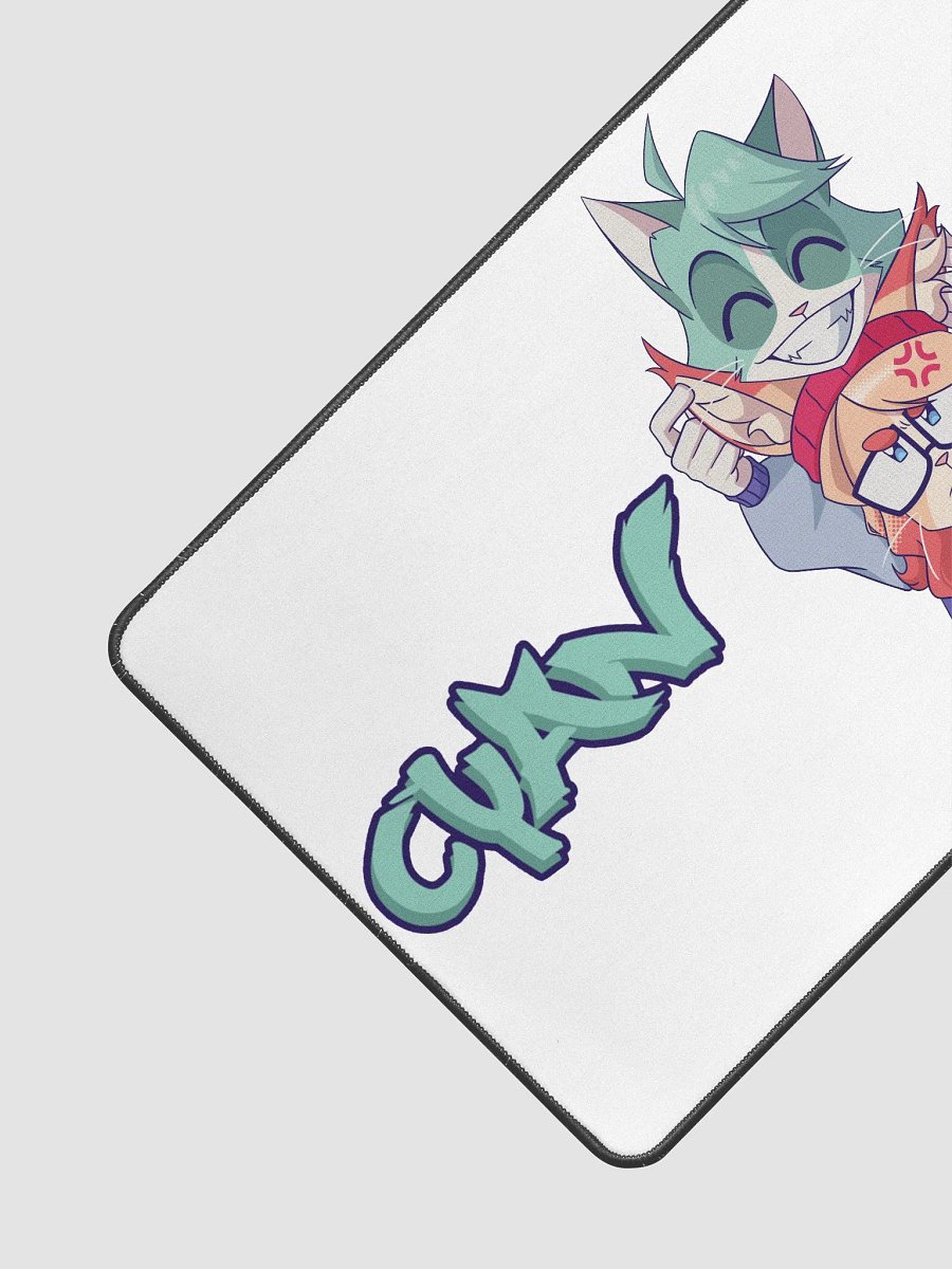 Cyan teasing Alice's Desk Mat product image (3)