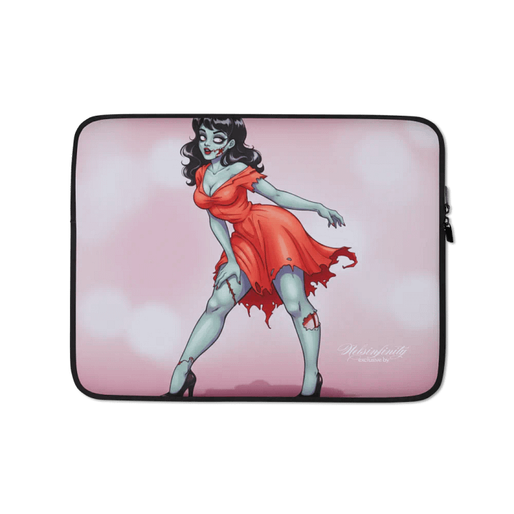 V1 Zombie Pinup Laptop Sleeve product image (1)
