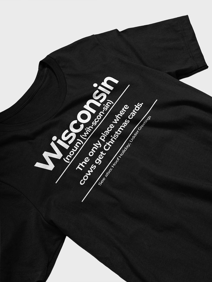 Cows – The Wisconsin Moments Collection – Unisex T-Shirt product image (1)