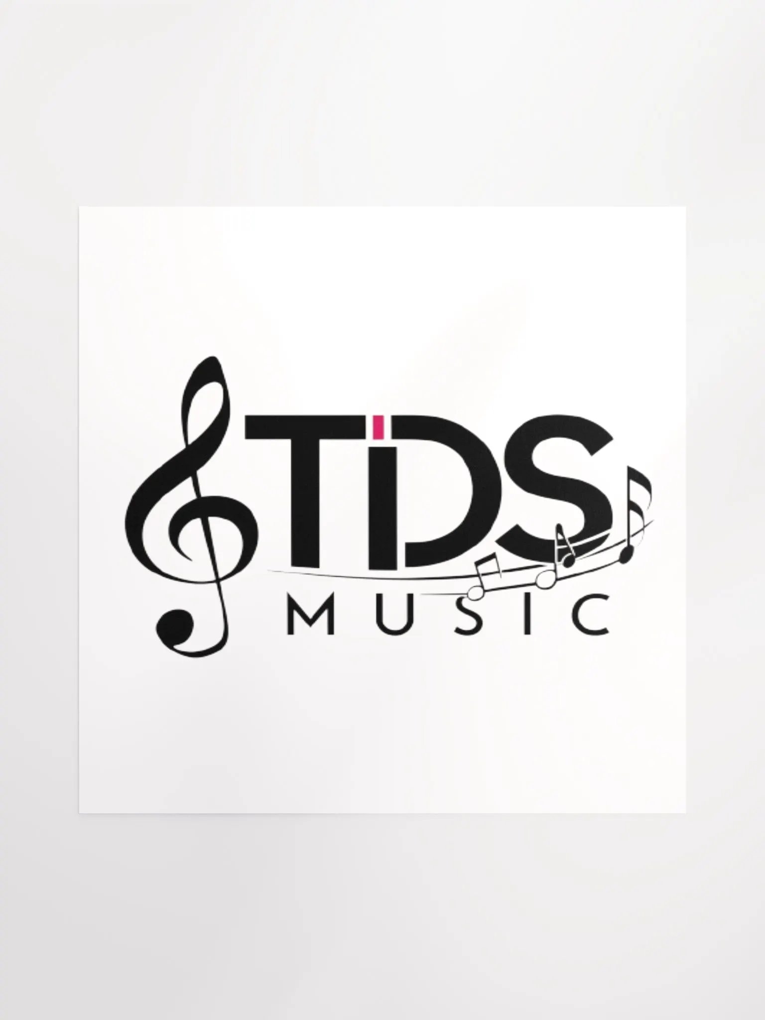 TDS Music Enhanced Matte Poster - Music Themed Art product image (1)
