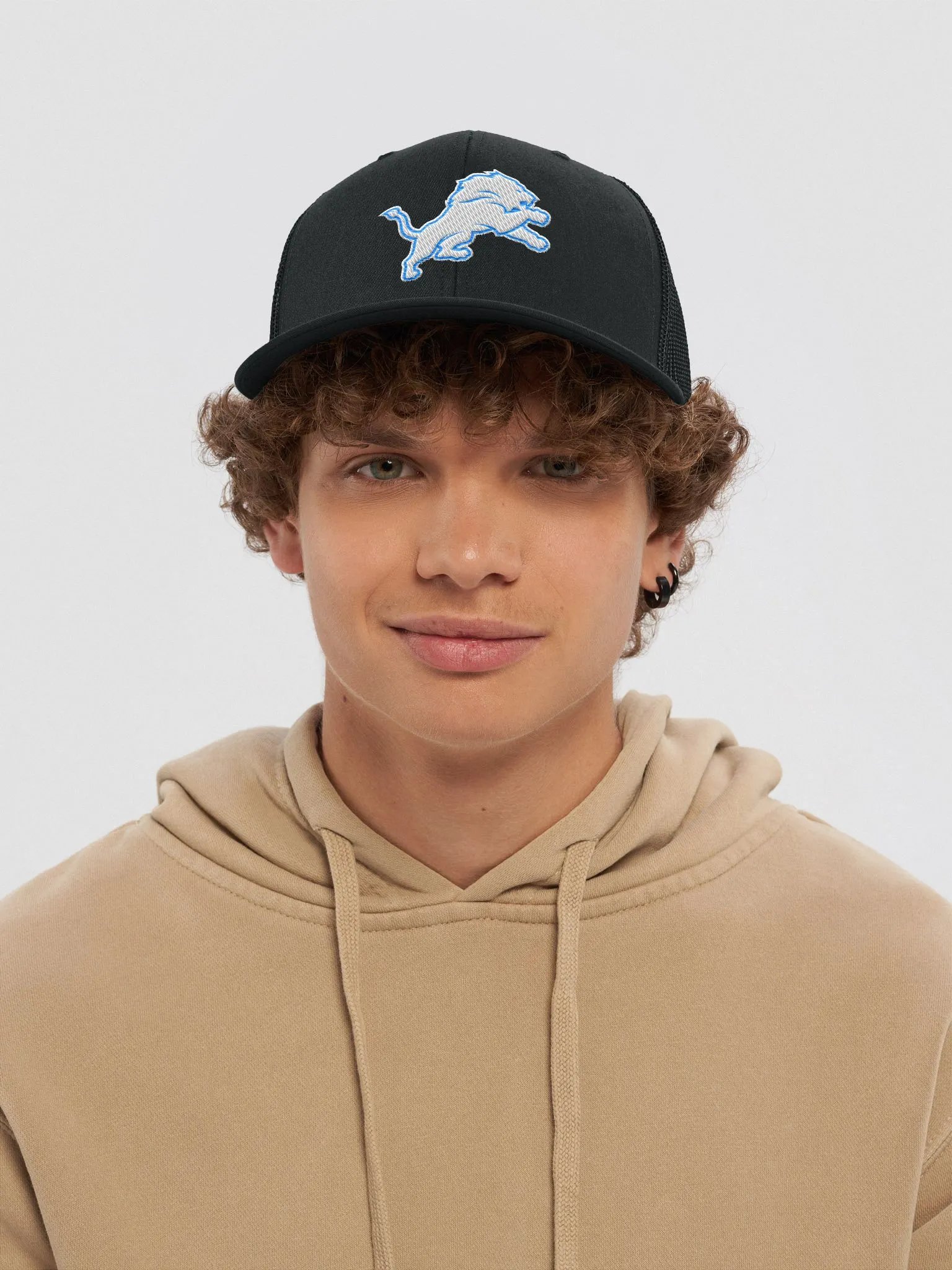 Lake City, FL Lions Youth Football Blackout Hat product image (13)