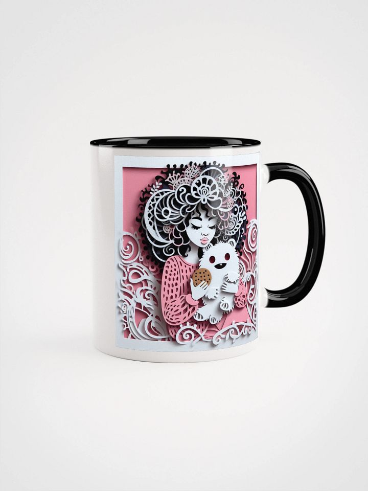 Plushie and Cookie Art Ceramic Mug product image (3)