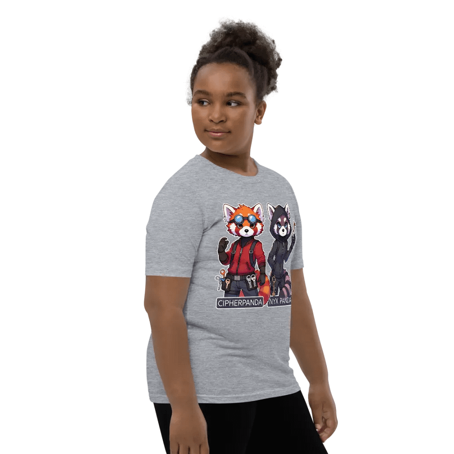 Nyx and Cipher Panda youth Tshirt product image (169)