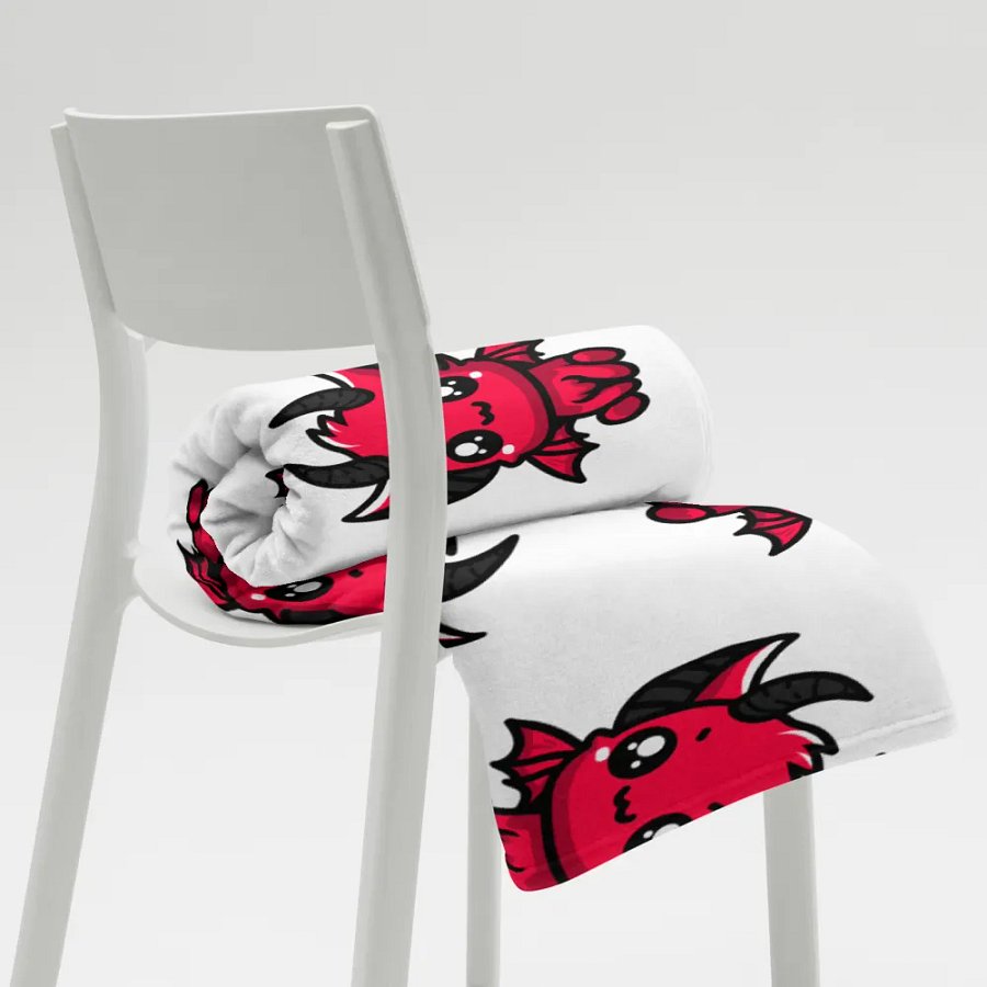 Mythical Devil Bat Throw Blanket product image (8)