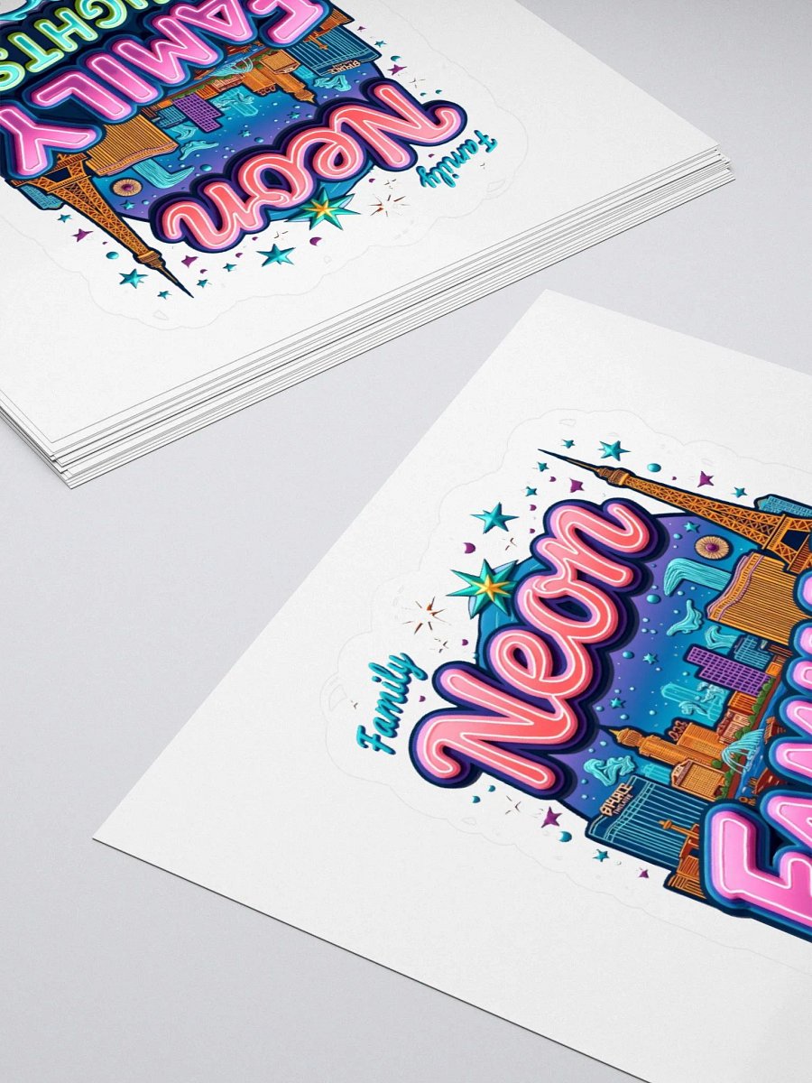 Neon Vegas Nights Sticker Pack product image (13)