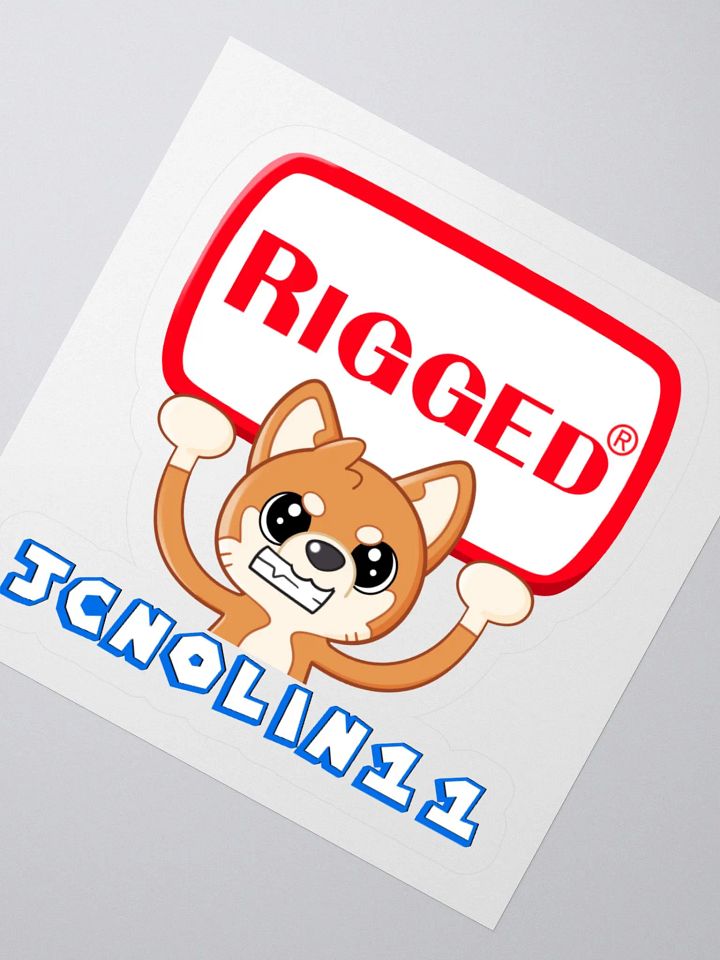 Rigged Sticker product image (2)