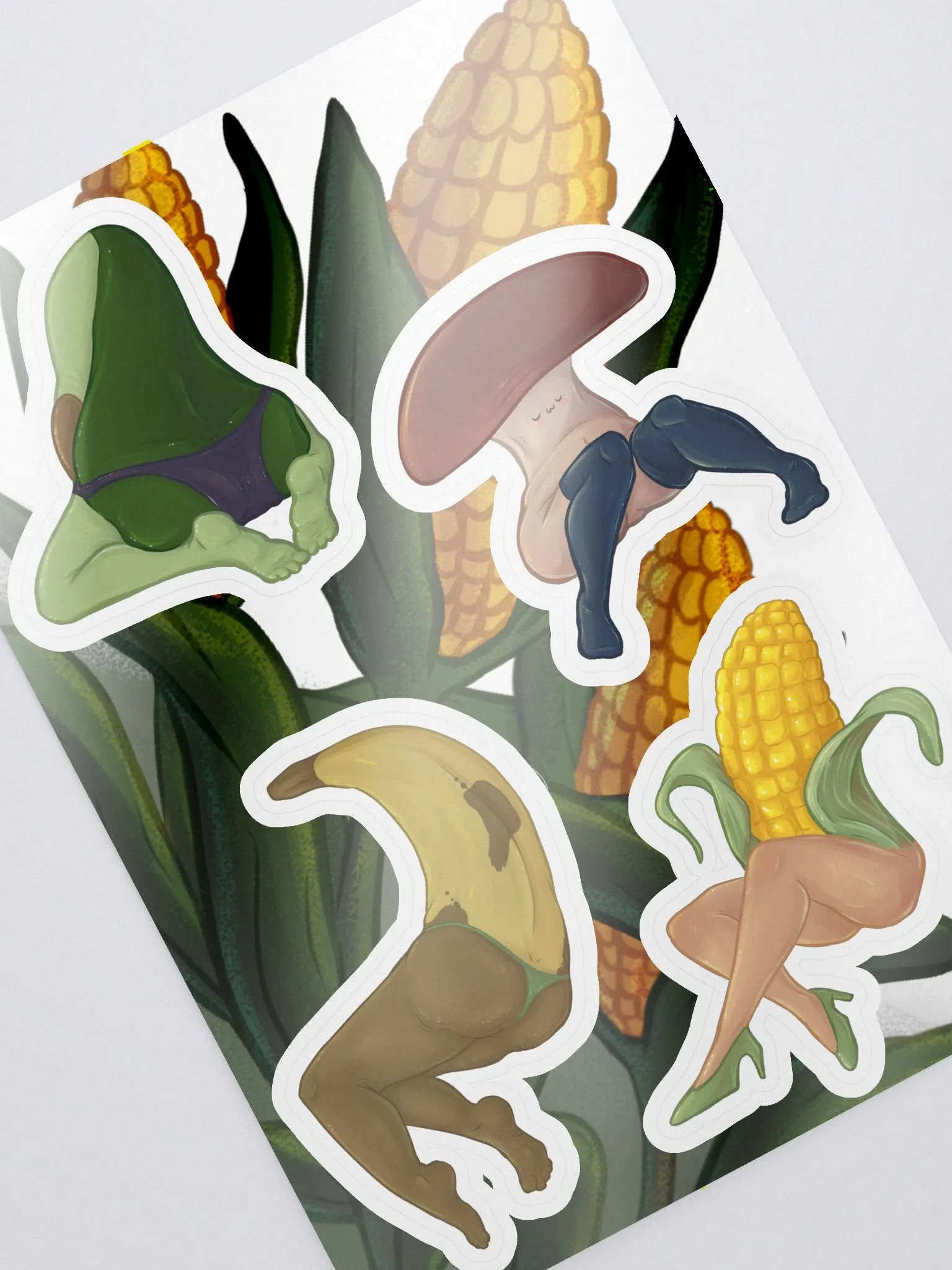Cursed Snacks - Sticker Pack product image (2)