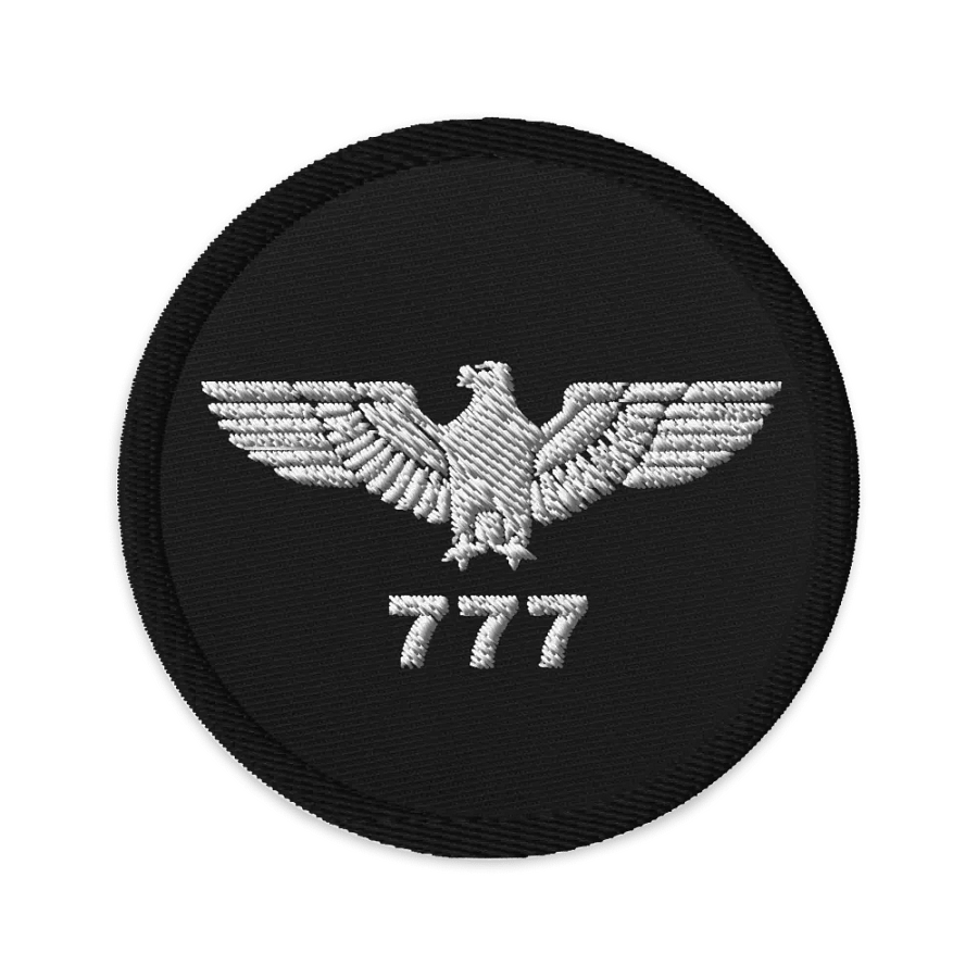 EAGLE 777 SEW ON PATCH product image (1)