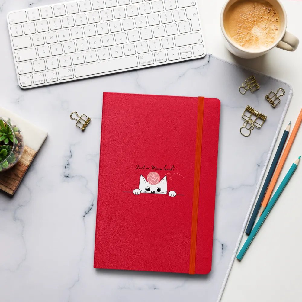 Just in Meow Head Notebook! product image (2)