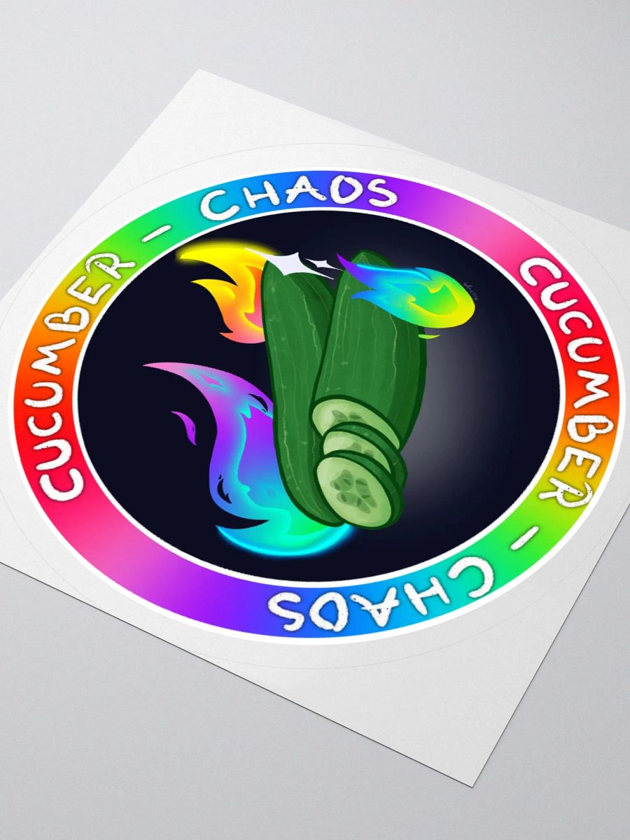 Cucumber Chaos - Sticker product image (9)