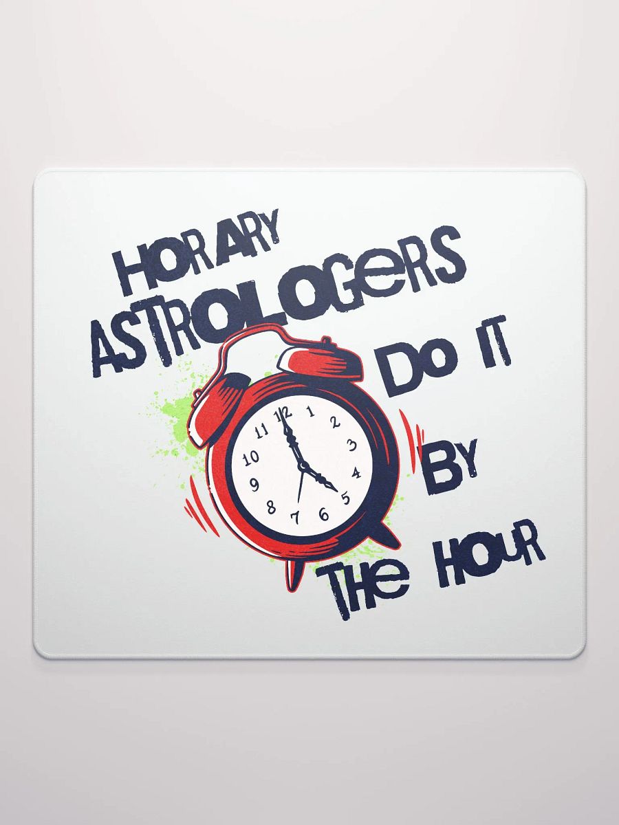 Horary Astrologers Do It By The Hour Mouse Mat product image (3)