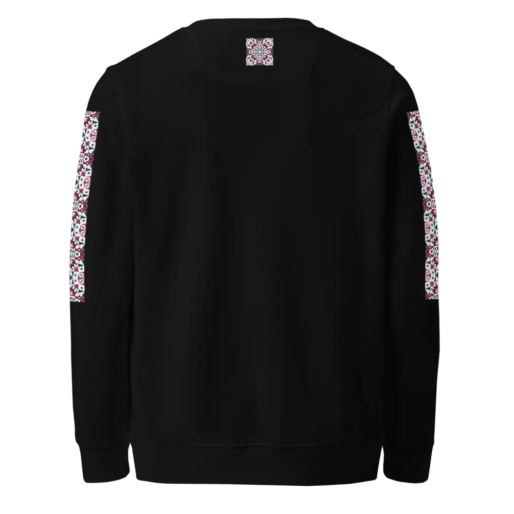 Kaleidoscopic Snowflake Unisex Sweatshirt product image (5)