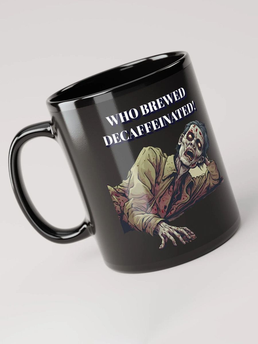 Who Brewed Decaffeinated! Funny Coffee T-shirt product image (6)