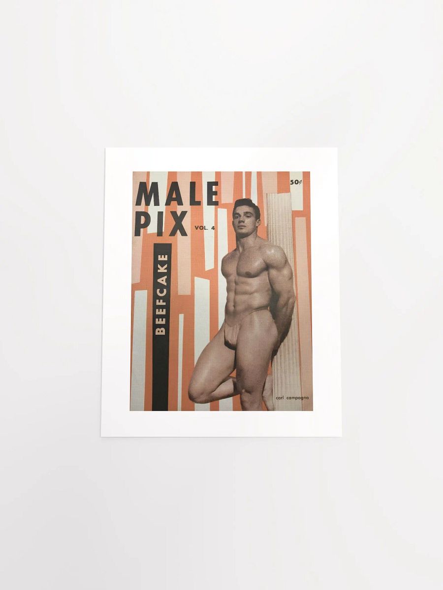 MALE PIX Magazine Cover (Vol.4 = 1959) - Print product image (4)