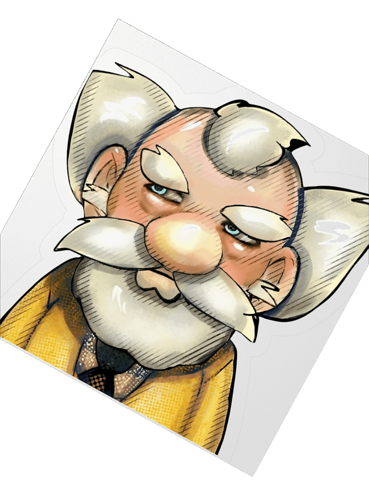 Serious Stache Kiss Cut Stickers product image (6)