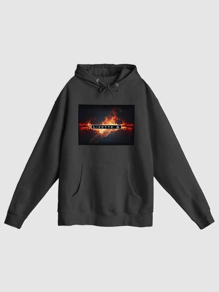 Lizette & logo on fire Hoodie (US only) product image (1)