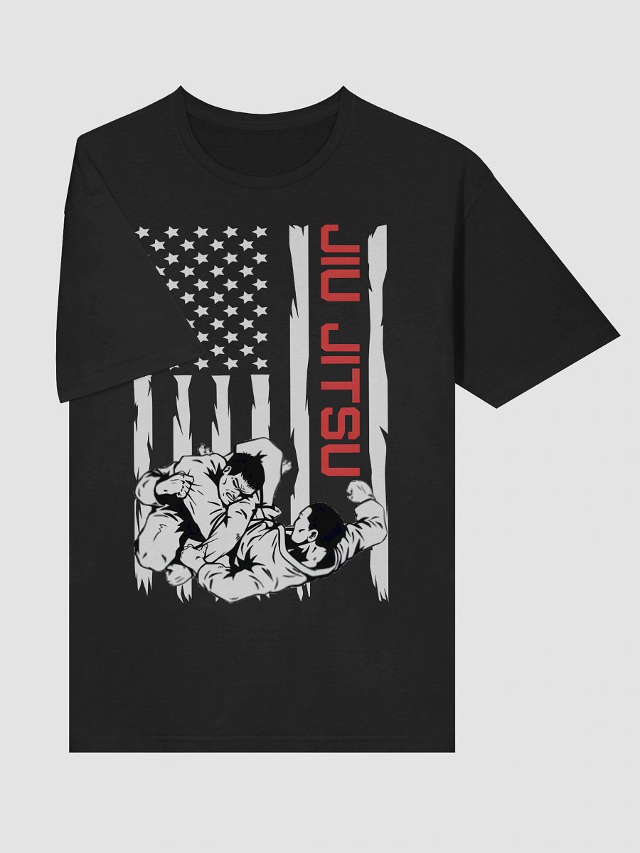 American Flag Jiu Jitsu T-Shirt product image (5)