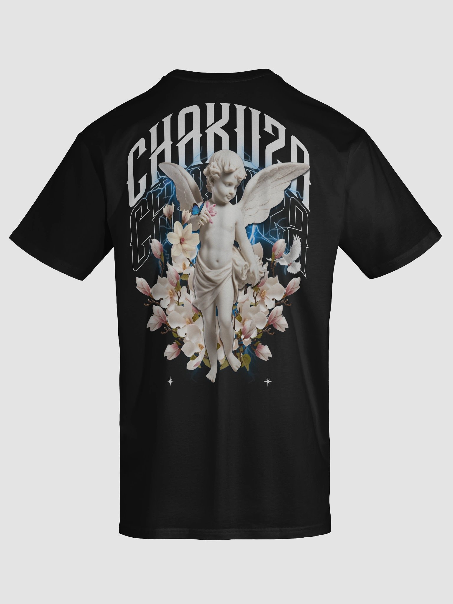CHAKUZA – Angel Energy Tee (Front & Back Print) product image (21)