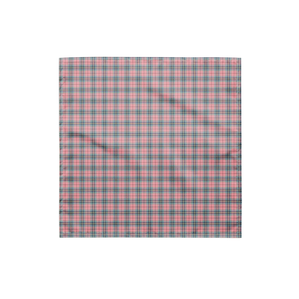 Pastel Pink Plaid Bandana product image (4)