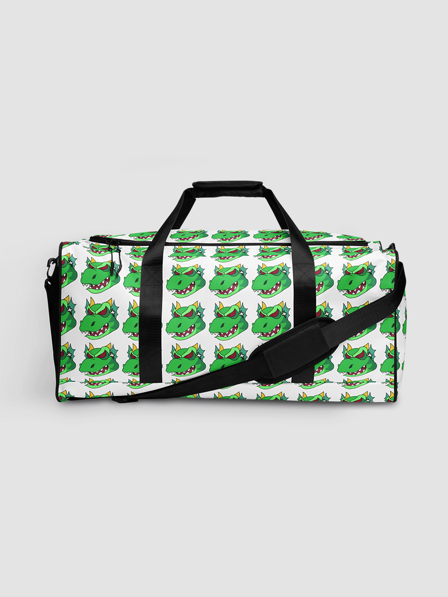 Angry Green Dragon All-Over Print Duffle Bag product image (2)