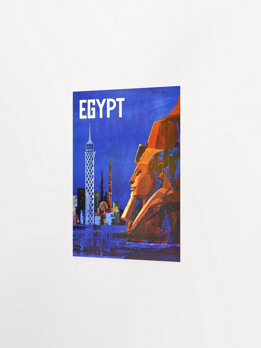 Egypt, 1960s — retro vintage travel poster product image (7)