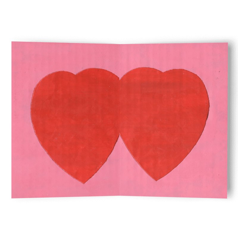 Bitter Forfeit Valentine Card (pink hearts inside) product image (4)