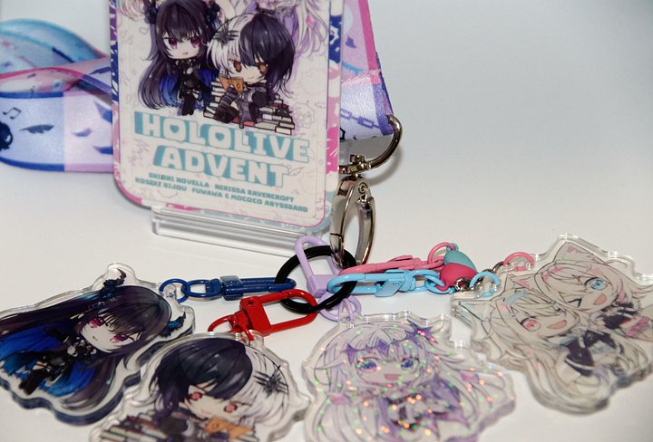 Set: Holo Advent Lanyard and Charm Set (4pc.) product image (2)