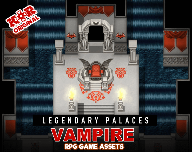 KR Legendary Palaces ~ Vampire Tileset for RPGs product image (1)