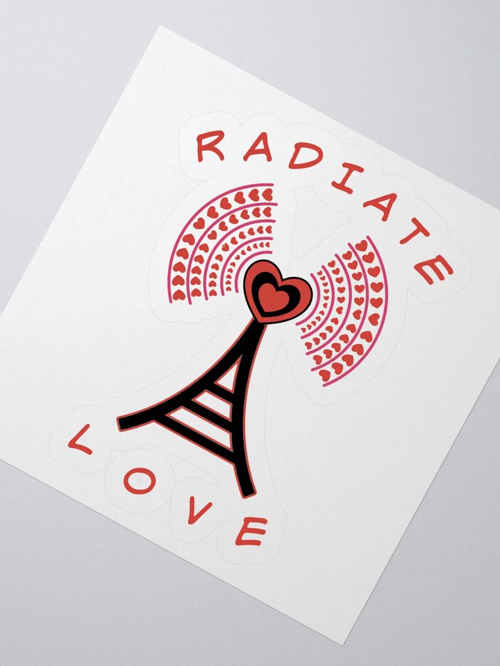 Radiate Love Sticker product image (6)