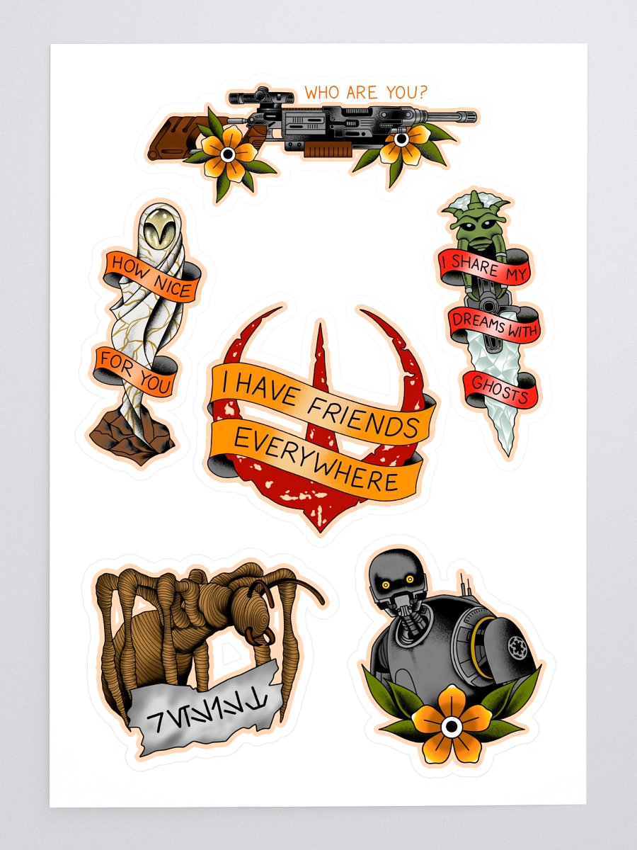 Andor S2 Flash - Sticker Sheet product image (3)