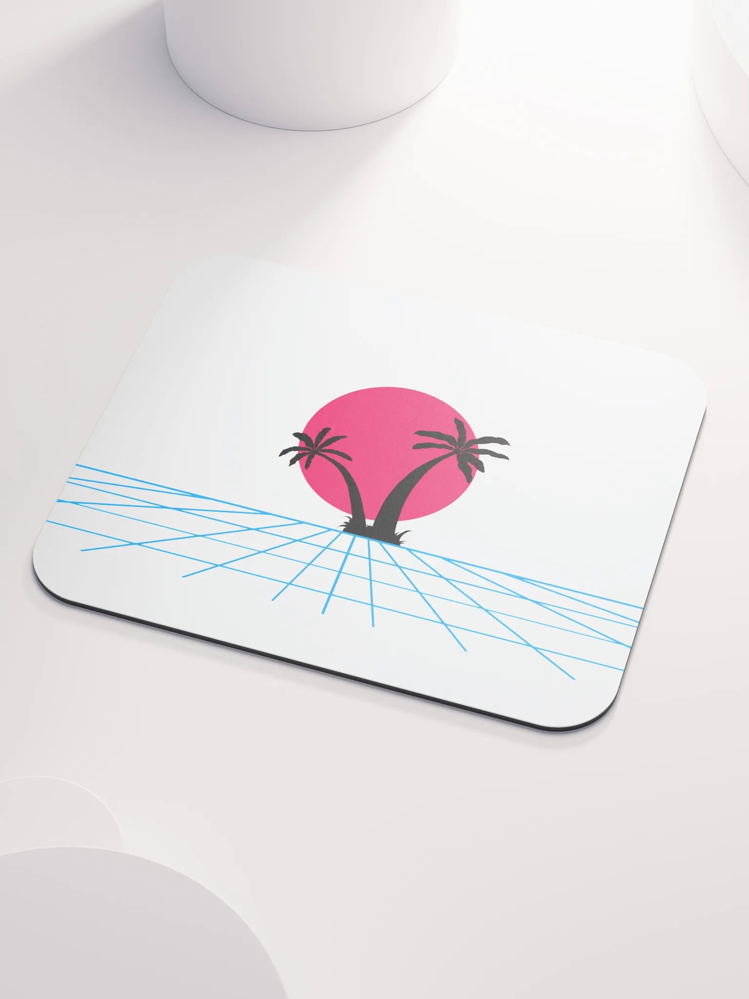 Retro Sunset Mouse Pad product image (3)