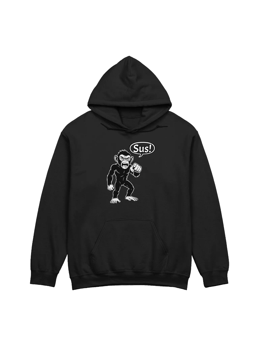 Sus Monkey - Funny - Meme - Gildan Classic Hoodie product image (4)