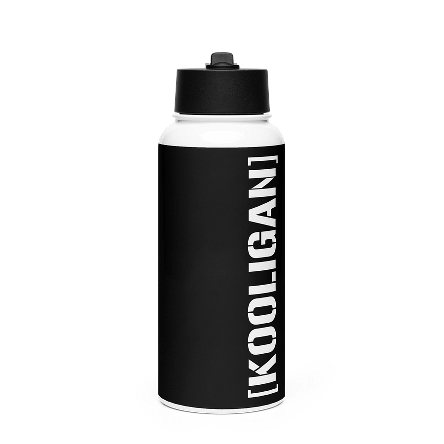 KOOLIGAN - BOTTLE - K - Stainless Steel w/Straw Lid product image (1)