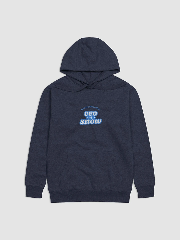 CEO of snow hoodie - navy blue product image (1)